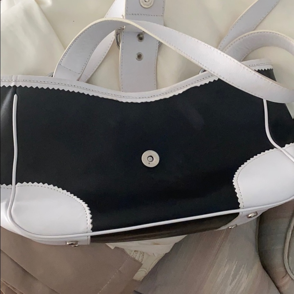 Black and white bag